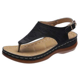 Women Platform Shoes Summer Open Toes Sandals For Women Retro Women's Sandals Leisure Shoes Ladies Slip-On Female