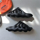 Thick-Soled Slippers Women 2021 Summer Men Fashion Beach Slippers Soft EVA Indoor Non-Slip Slippers Open-Toed