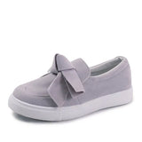 Breakj Lefu Shoes Women's Large Size 2025 Spring And Autumn Bows Shallow Mouth Single Shoes Thick Sole Casual Lazy Single