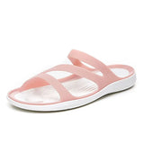 Plus Thicken Sandals Slip on Woman Croc Anti-Skid Hole Jelly Shoes Flat Garden Beach Plus Size Sandalias De Verano Para