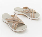 Women Slippers Platform Mesh Open Toe Mixed Color Wedges Female Sandals Summer Outdoor Beach slipper women Shoes