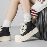 Breakj Board Shoes Men's Breathable Platform Increased Star Same Big Derby Shoes Casual Shoes