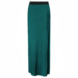 Summer Vintage Skirt Women High Waist Elegant Slim Skirts Female OL Package Hip A-Line Pencil Skirt Streetwear Mujer