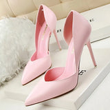 Shoes Women Pumps Fashion High Heels Shoes Black Pink Yellow Shoes Women Bridal Wedding Shoes Ladies Stiletto Party