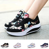 Shoes 2021 Fashion Sneakers Women Breathable Comfortable Wedges Sneakers Female Shoes Women Vulcanize Shoe Sneakers
