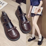 Leather Shoes Girls 2023 Spring New Korean Version Of English Style With Skirt Jk Shoes Lovely Lolita Women's
