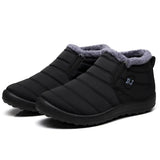 Waterproof Women Winter Shoes Plus Size 45 Couple Snow Boots Women Shoes Antiskid Bottom Keep Warm Mother Casual