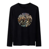 Long Sleeve T-shirts Autumn Print Gothic Vintage Ulzzang Cozy High Street Streetwear 4XL Baggy Korean Trendy Harajuku BF