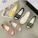 Women Summer Flat Sandals 2022 Open-Toed Slides Slippers Candy Color Casual Beach Outdoot Female Ladies Jelly