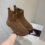 Slim And Comfortable ~ Casual Platform Snow Boots Women's Low-Slip Cotton Boots And Fluffy