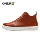 New Men Skateboarding Shoes Lightweight flat Sneakers Soft Leather Casual Flat Oxfords For Walking