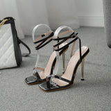 Heels High-Heeled Shoes With Fashionable Toes And Women's Large-Size