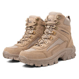 Breakj Boots Men's 2025 Autumn/Winter Tactical Shoes Desert Boots Outdoor Mountaineering Shoes Training Shoes Snow