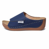Breakj Thick-Bottomed Slippers Women's 2025 New Summer Simple Fashion Fish Mouth Slope And Slippers Women's
