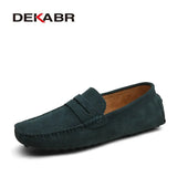 Brand Spring Summer Hot Sell Moccasins Men Loafers High Quality Genuine Leather Shoes Men Flats Lightweight Driving