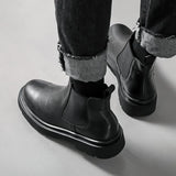 Breakj Chelsea Boots Men's Locomotive Short Boots Autumn And Winter Senior Martens