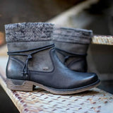 Winter Shoes Wool Thicken Women Ankle Boots Casual Ladies Shoes Snow Boot Suede Leather Short Boots Med Heels