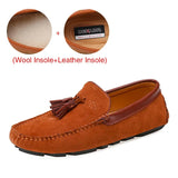 Genuine Leather Men Shoes Spring Fashion Leather Men Loafers Flats New High Quality Casual Shoes For Men Driving