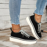 Breakj Size Thick Sole Single Shoes Female 2023 Spring And Autumn New Diamond With Platform Platform Sports Wind Casual