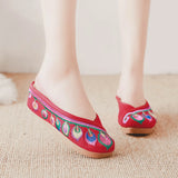 Breakj Sequined Nail Beads Pierced With Sandals In Women's Embroidered Cloth