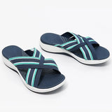 Women Summer 2022 Lightweight Slippers Sandals Shoes Women Low Heels Flip Flops Flat Sandalias Mujer Summer