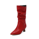 Breakj Face Pointed Medium Size Women's Boots Boots