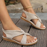 Breakj Sandals Cowgirls Cross Beach