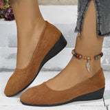 Breakj 2025 New Large-Size Tip-Tloping Single Shoes Women's Bean Shoes Sports Casual