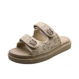 Summer Fashionable Fragrance Sandals Casual Slippers Women's Flip Flops Round Head Comfortable Woman Shoes Platform