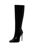 autumn and winter new women's over-the-knee boots 48 yards plus size women's boots European and American fashion party