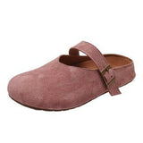 Breakj But Timeless Shallow Single Shoes Women Soft Flat Bottom Pregnant Women Anti-Slip Grandmother Shoes Casual Commute Wearing Ballet