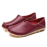Fashion Elegant Ladies Flat Single Shoes 2021 Casual Loafers Female Lazy Shoes Comfort Low Heel Slip On Shoes Walking