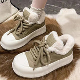 Breakj Hot Style Boken Shoes Female Small White Shoes Classic Hariku Wind Comfortable Thick Bottom Small Girl Hot