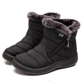 Warm Women Boots 2022 Fashion Waterproof Boots For Winter Shoes Women Casual Lightweight Ankle Botas Mujer Winter