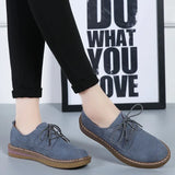 Breakj And Winter New Cowhite Flat And Korean Version With Casual Small Leather Shoes British Style Women's Shoes Flat Bullock Single