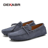 Brand Big Size Cow Suede Leather Men Flats 2021 New Men Casual Shoes High Quality Men Loafers Moccasin Driving