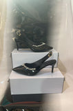 Breakj Bag Head Sandals 2025 Summer New Wear Bag Head After The Empty Water Drill Beautiful Heel High Heels