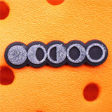 Cute Panda Shoe Charms Accessories Texas Baby Yall Spinning PVC Shoes Buckle Decorations Fit Kids X-mas Party Gifts
