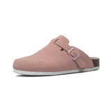Men's Cork Shoes 2022 New Camel Classic Closed Toe Mule Slippers Flock Fashion Brown Cork Sandals Man Women Unisex