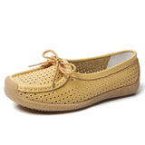 Women Breathable Summer Platform Shoes Comfortable Bottom Lace Up Nurses Shoes Slip-On Loafers Light Sneakers Zapatos De