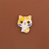 Sale 1pc Animals PVC Shoe Charms Shoe Buckle Accessories Cute Pug Face Shoe Decoration for croc jibz Kid's Party