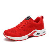 Women Shoes Hot New Mesh Women's shoes Breathable Knit Ladies Mix Colors Sneakers Soft Platform Slip On