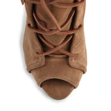 Mouth Cool Boots, Fine High Heels, Tassel Boots, Reverse Suede Straps, Short Boots, Hand-Made Direct Sales Of The Original