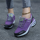 Breakj And Winter Outdoor Hiking Shoes Thick Soles High Rocking Shoes Anti-Slip Soft Soles Mother Shoes Leisure Tourism Women's Shoes