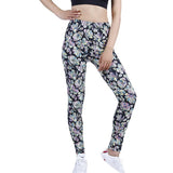 Gradient Legging Women Trousers Athletic Yuga Pants Push Up Leggins Fitness Gym Sport Running High Waist