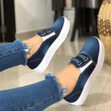 Canvas Shoes Woman Ladies Casual Shoes Soft Loafers Women's Flats Slip On Shoes zapatos de