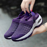 Women Slippers Outdoor Sport Sandals Air Mesh Breathable Slippers Garden Home Comfy Casual Beach Running Anti-Slip