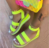 Size Women's Sandals 2024 Summer New Flat Heels Fish Mouth Hemp Rope Bottom Casual Women's