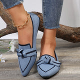 Women's Shoes Loafers Ballet Flats Pointed Toe Barefoot Slip-on Sandals Casual Low Heel Luxury Brand Woman Shoe New in