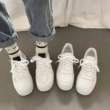 Breakj Small White Shoes Women In The Autumn Of 2025 New Korean Version Of Loose Cake Casual Sneakers Students Tie Board